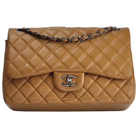 chanel flap caramel|More.